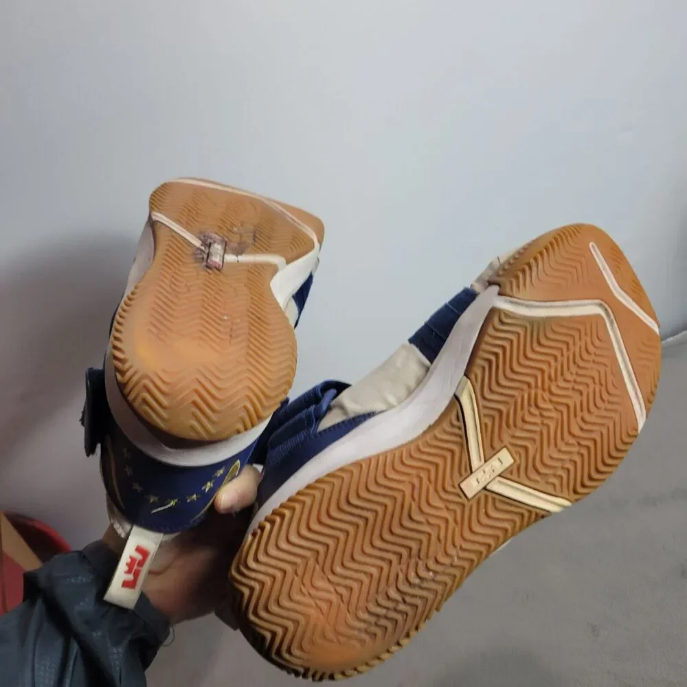 Nike LeBron Soldier 12 Kids Sneakers Size 6.5Y‎ Blue/White/Red
